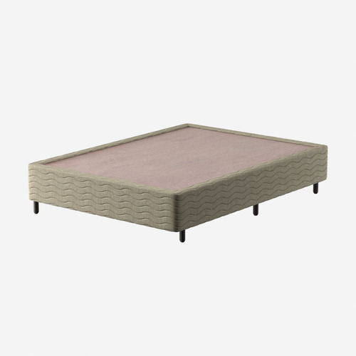 Base Box Casal 26cmx138cmx188cm Rústico Prodormir Wt