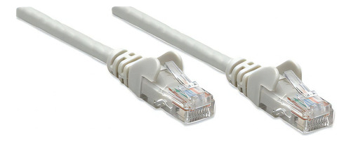 Cable Patch Cat 6 Utp 3.0mts Intellinet Gris 334129 /v /v Color Gris Claro