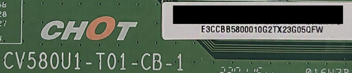 Kit Hisense 315147 / E3ccbb5800010 / Cv580u1-t01 / 58r6e3 (Usado)