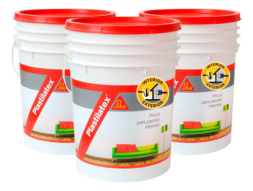 Plastilatex Sika Pintura Interior 20+20+20lts