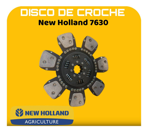Disco De Croche Para Tractor New Holland 7630