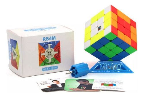Moyu Rs4m Cubo Mágico 4x4x4 Magnético Profesional Juguetes