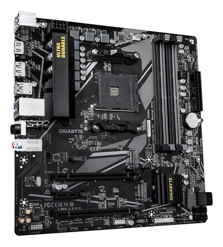 Tarjeta Madre Gigabyte B550m Ds3h Ac R2 Am4 Ddr4 Matx