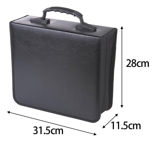 Soporte Para Discos Vcd, Bolsa Organizadora De Cd, Bolsa De