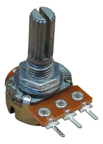 comprar  Potênciometro Linear Rotativo 5k--10k  L20 5pçs Cada