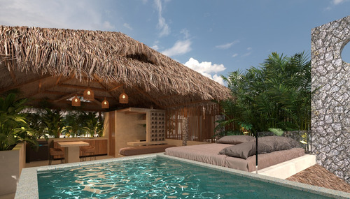Departamento En Venta En Playa Del Carmen, Be X, Tipo Estudio Con Un Diseño Único