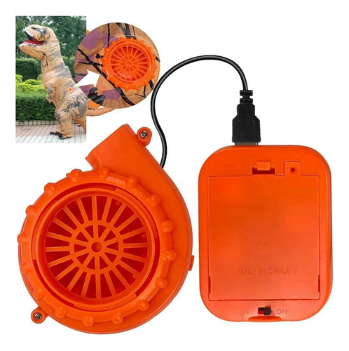 Ventilador Inflable Para Disfraces, De Bajo Ruido, Usb Air B