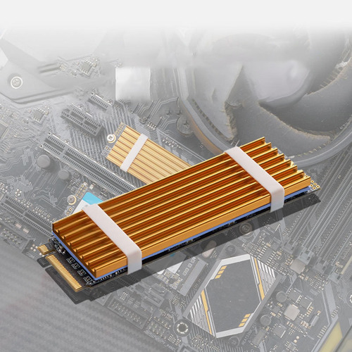 3 Disipador De Calor M.2 2280 Ssd Con Almohadilla Térmica