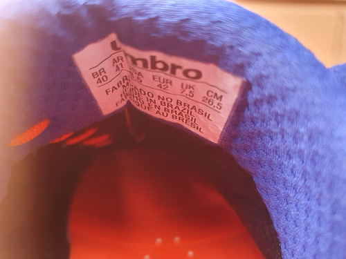 Umbro Pro 5 Bump Botines Talle Arg 41 - Cm 26.5 (Usado)