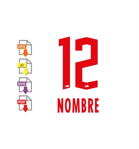Tipografía Rb Leipzig Font Vector 2022-2023 Archivo Ttf, Eps