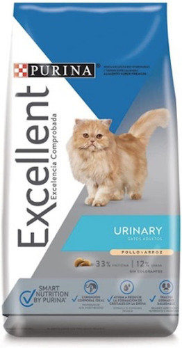 Excellent Urinary Alimento Seco Para Gato 7.5kg