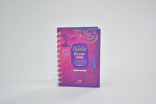 Imagen 1 de 1 de Cuaderno Creando Lazos Para Conservar A6 Mundo Marino