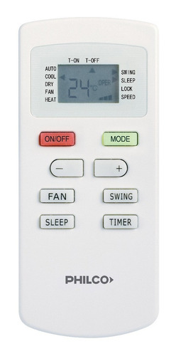 Imagen 4 de 5 de Aire Acondicionado Philco Portátil Frío/calor 3010 Frigorías Blanco 220v Php35hc1ad