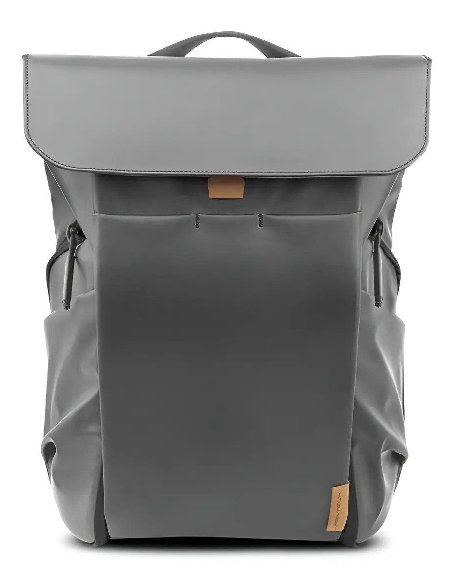 Mochila Pgytech OneGo 18L Cinza para Câmeras e Drones, Abertura Total