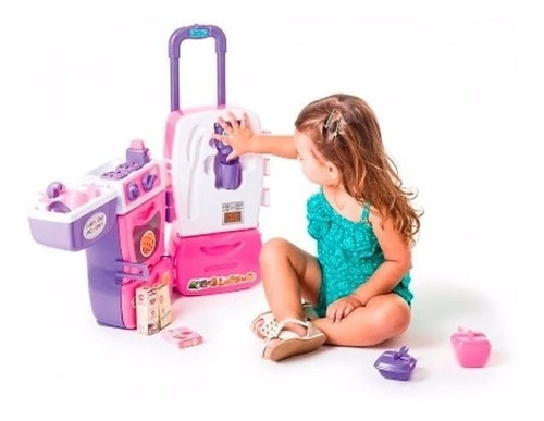 Mobility Chef Cozinha Portátil Maleta Calesita Infantil