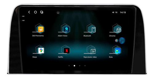 Multimidia Aikon Fóton G3 Crv 17 A 21 8+256gb Octacore 2k 9p