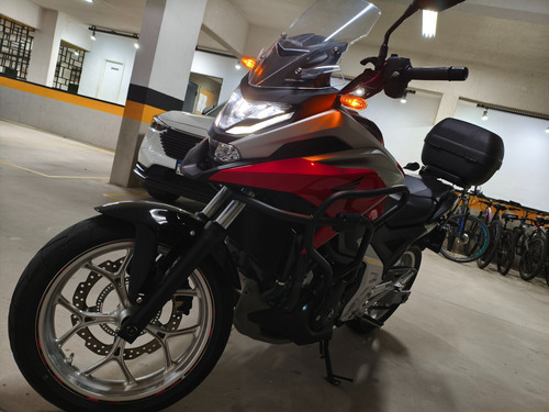 Moto Honda Dct(automatica) Com Protetor De Carenagem E Baú