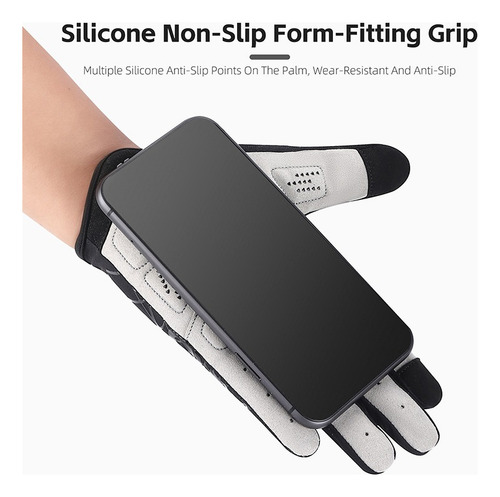 Guantes Ciclismo Pantalla Táctil Dedos Completos