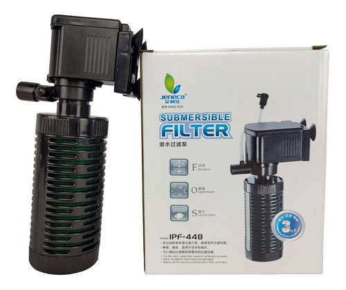 Filtro interno Ipf-448 con bomba para acuario 450l/h 6w 220V