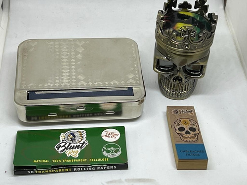 Kit Armar Maquina Automatica Picador Rey Calavera Celulosa 