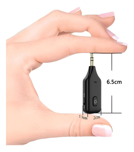 Adaptador Bluetooth Transmisor Receptor Inalámbrico Auto Aux