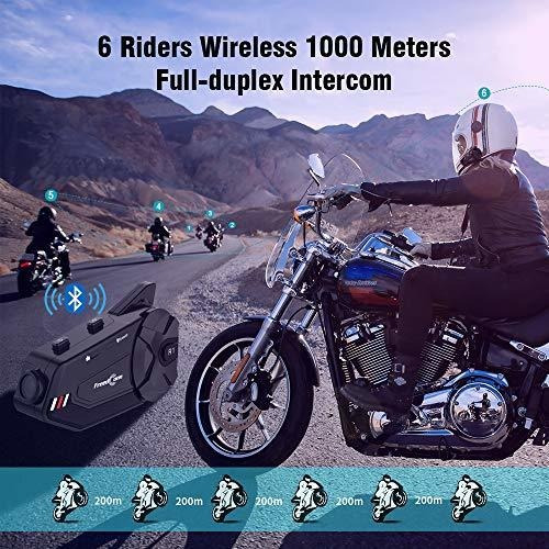 Imagen 4 de 6 de Audifono Bluetooth Para Motocicleta Intercomunicador 6 1