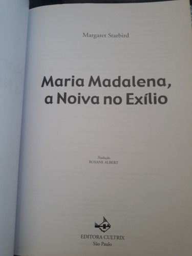 Maria Madalena, A Noiva No Exílio (Usado)