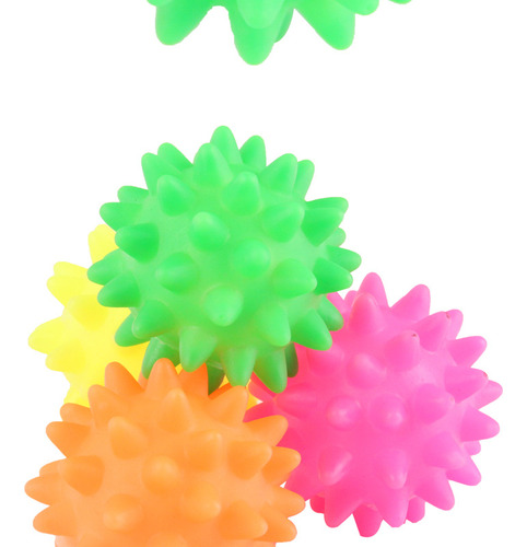 Juguete Masticable Para Perros Y Gatos, Bola De Goma Chirria