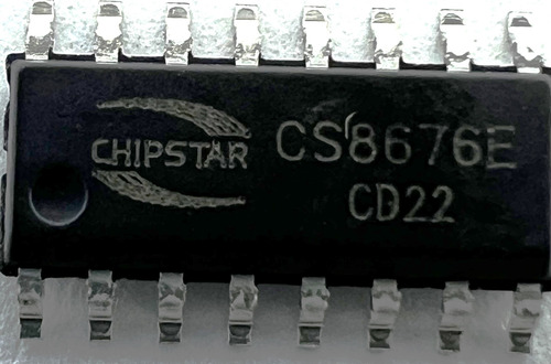 Salida Audio Cs8676e 20w+20w Para Corneta Amplificada Sop-8