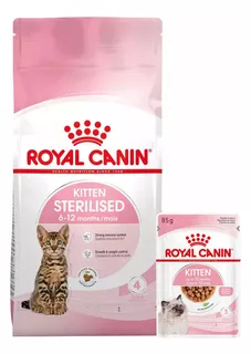 Royal Canin Gatitos Sterilised 3.5kg + 1 Salsa Gatitos 85g