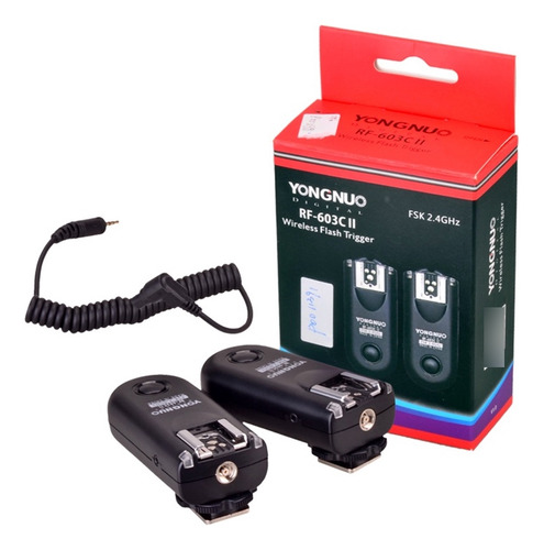 Trigger Yongnuo Rf603 Ii Rf-603 Ii Para Canon 2 Unidades