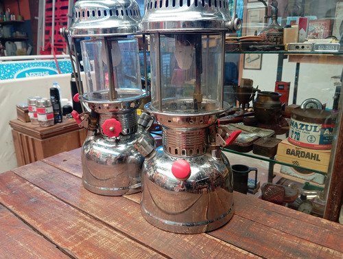 Par De Faroles A Kerosene Anchor Con Sombrero Ref. 937 (Usado)
