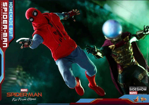 Spider-man Homemade Suit 1/6 Far From Home Hot Toys Mms552