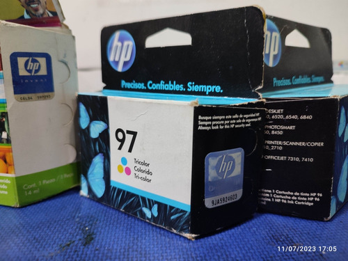 Original Tinta Hp 97 Tricolor Deskjet6620 6830 6840 69406980