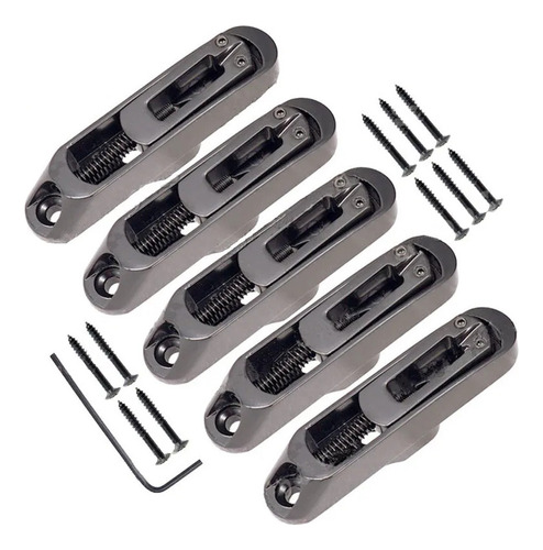 Set De 5 Guitarras Bridge Strings Tailboard Para Bajo De 5 C