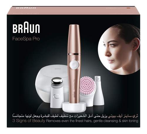 Limpiadora Depiladora Beauty Device Braun Facespa Pro Se921