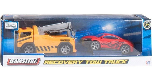 Grua Con Auto Deportivo Teamsterz Recovery Tow Truck 