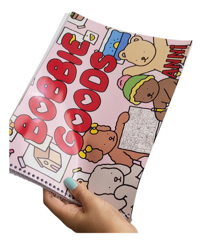 Libro Anillado Bobbie Goods 80hojas Personalizado Con Nombre
