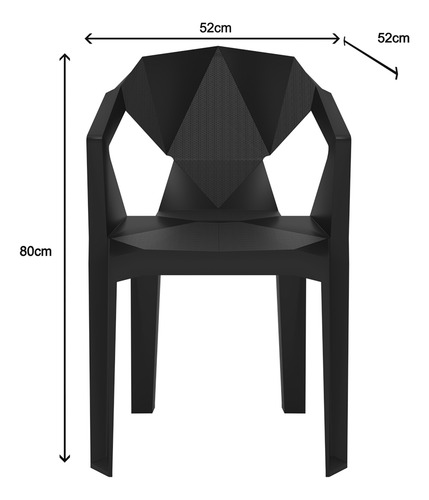 Conjunto De Jantar Industrial Com Mesa 120x90cm Tampo Mármore Preto E 4 Cadeiras Pretas Geométricas