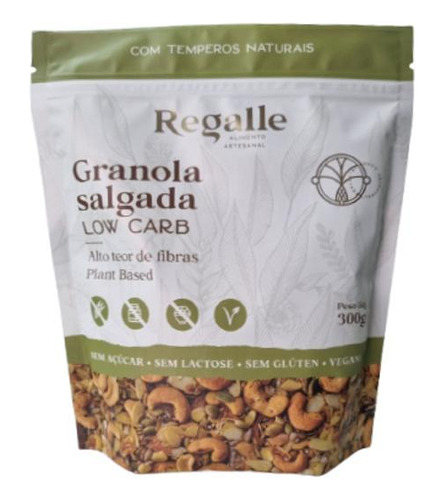 Granola Salgada Low Carb Regalle 300g