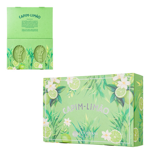 Kit Sabonete Perfumado Capim Limão 2x100g Loccitane