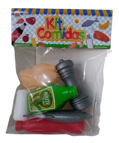 Kit Comidas 6 Piezas - Irv Toys - Art 0270