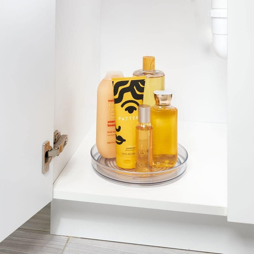 Idesign Plástico Reciclado Lazy Susan Plato Giratorio Org...