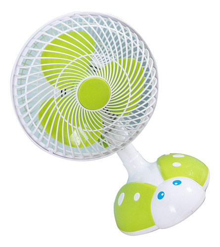Mini Ventilador De Mesa Eléctrico Automático De 3 Aspas