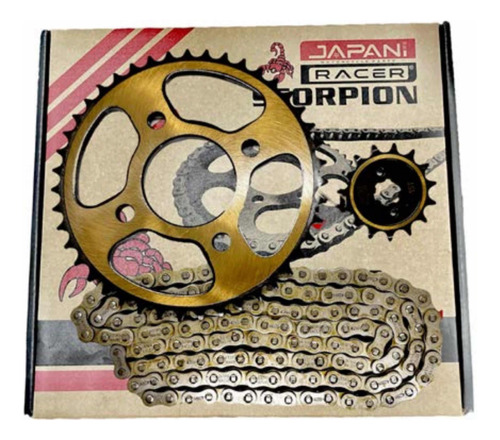 Kit Arrastre Scorpion Pulsar 135 43-15 Japani Racer