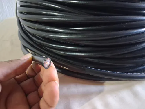 Metro De Cable Coaxial Rg-213 Flexible Baja Pérdida 50 Ohms (Usado)