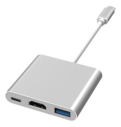 Adaptador Usb C Hdmi 3 1 Concentrador Tipo Salida 4k Puerto