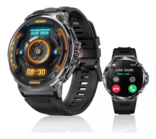 Reloj Inteligente Hombre Llamada Bluetooth Para Android Ios