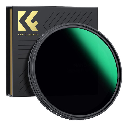 Concepto Kyf Filtro De Densidad Neutra Variable De 72 Mm Nd8