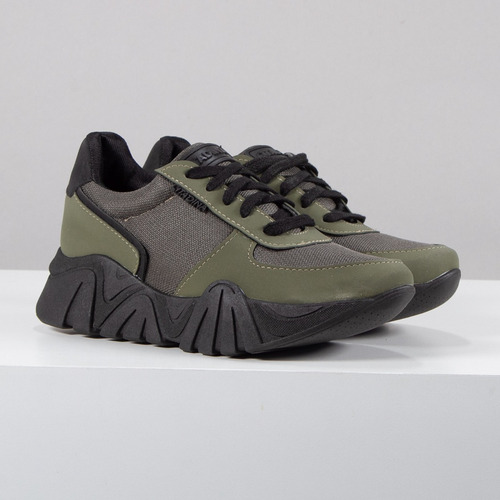 Imagen 2 de 7 de Zapatillas Mujer Citadina Vegan Urbanas Sneaker Sintetico
